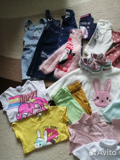 Пакет одежды для девочки 92 до 110р