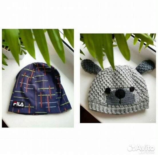 Шапки детские Fila и Next, шапка