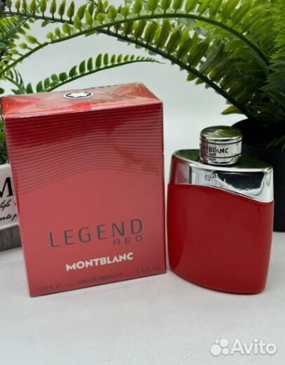 Montblanc Legend Red (2022), 100 ml Мужской Франци