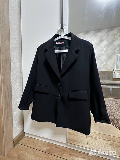 Пиджак женский 40 42 черный