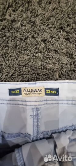 Брюки женские pull bear, низкая посадка