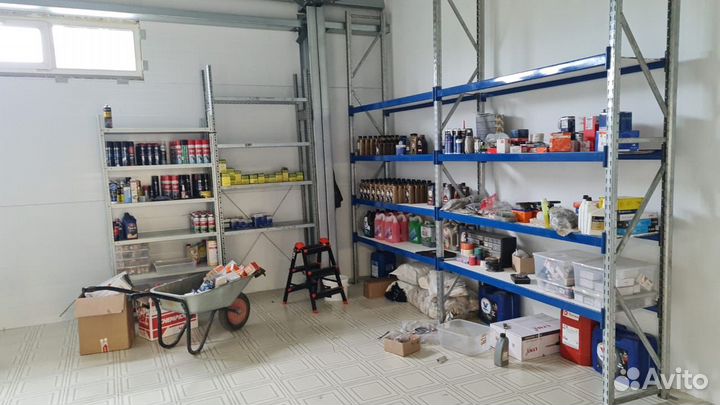 Стеллажи полочные