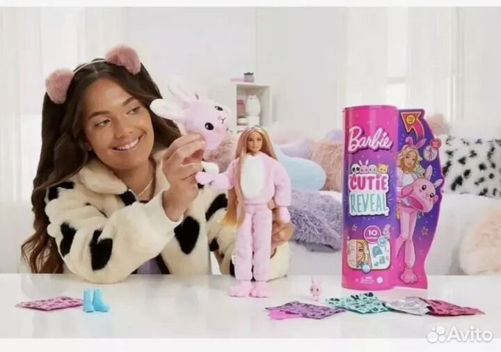 Кукла barbie милашка проявляшка