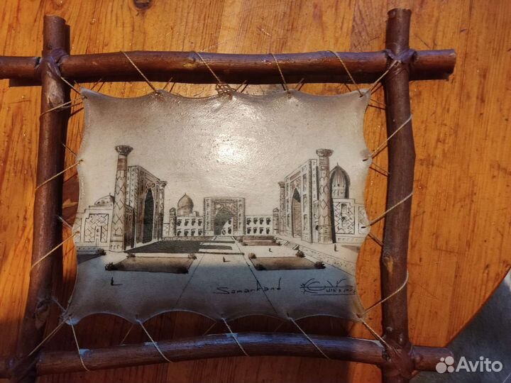 Картина на коже