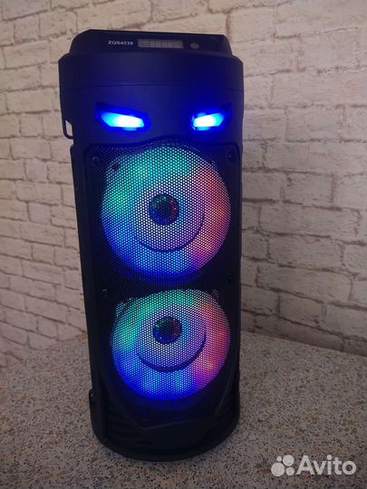 Портативная колонка ZQS4239 bluetooth с микрофоном