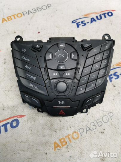 Блок управления магнитолой Ford Focus 3 1.6 pnda