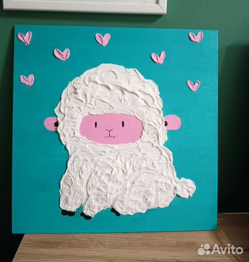 Картина интерьерная 30*30 см детская