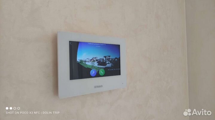 Установка Видеодомофона в частный дом/коттедж