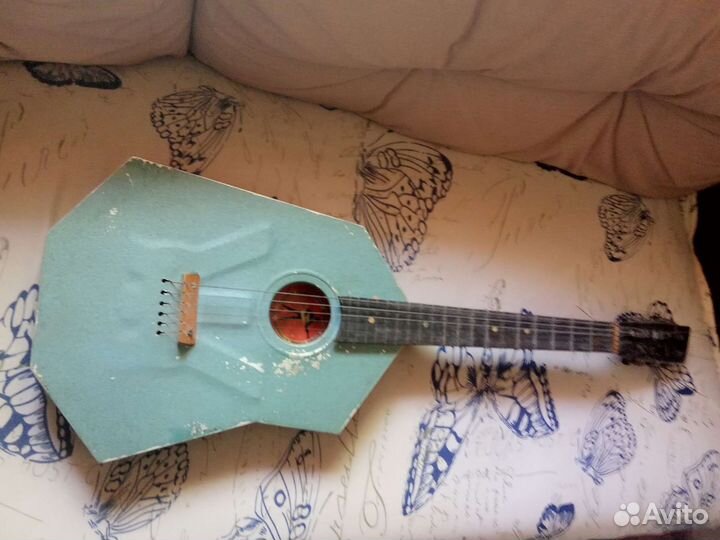 Гитара корпус металлический СССР, винтаж
