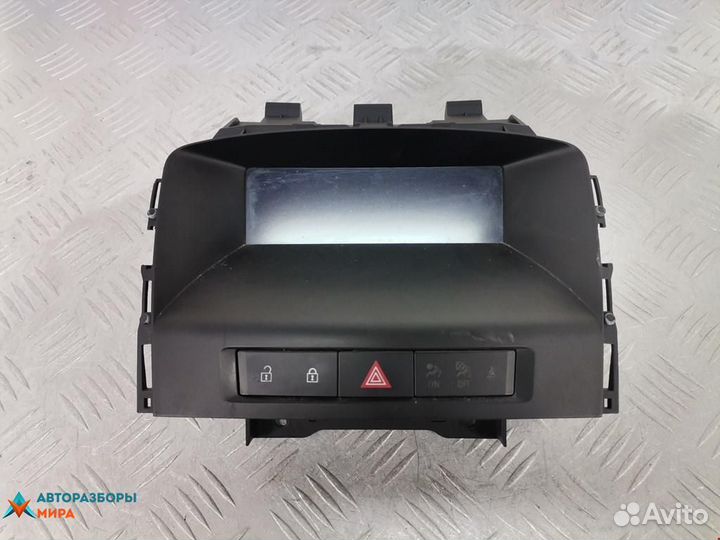 Дисплей компьютера Opel Astra H/Family рест. 2010