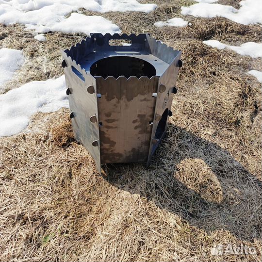 Печь под казан разборная