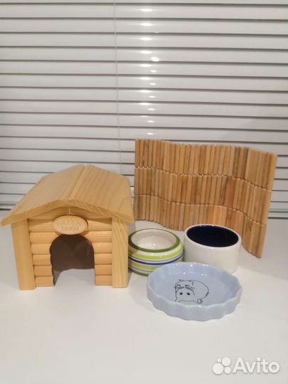 Колесо для хомяка+все необходимое для жилья