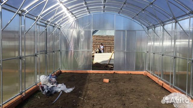 Теплица Павильон шириной 4м длина 6м