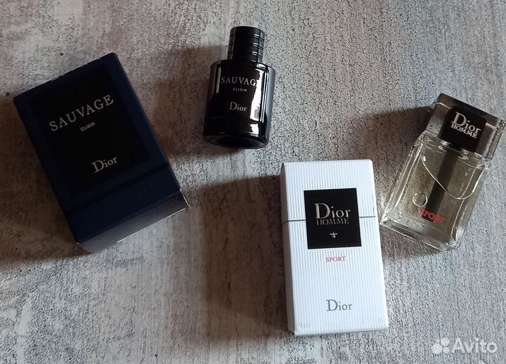 Dior sauvage elixir 7,5 мл