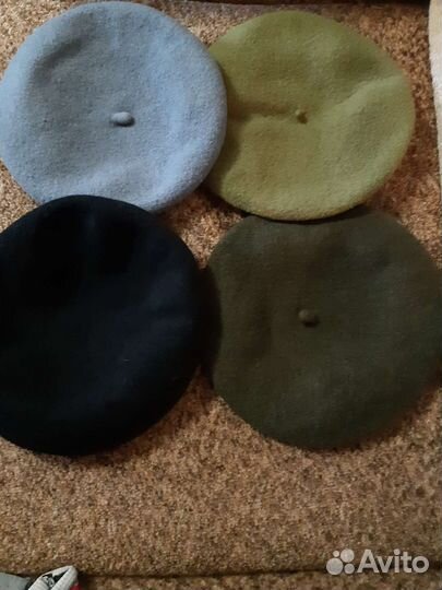 Береты, шапки, снуд, перчатки