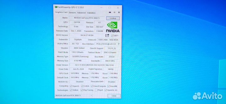Gigabyte rtx 3060ti 8g