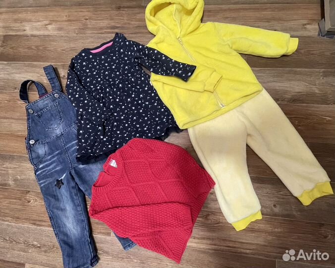 Пакет вещей для девочки 80 86 hm и GJ