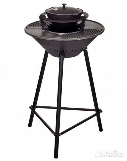 Гриль-очаг DIO rocket cast (Чугунная поверхность)