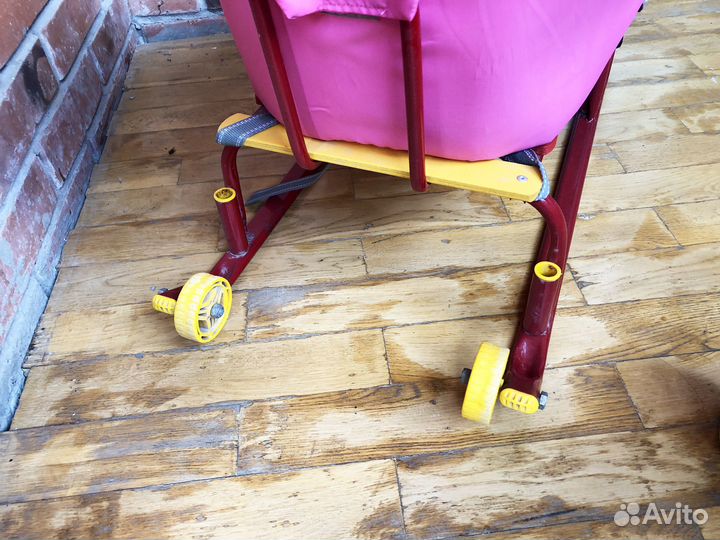 Санки с колесами Nika kids