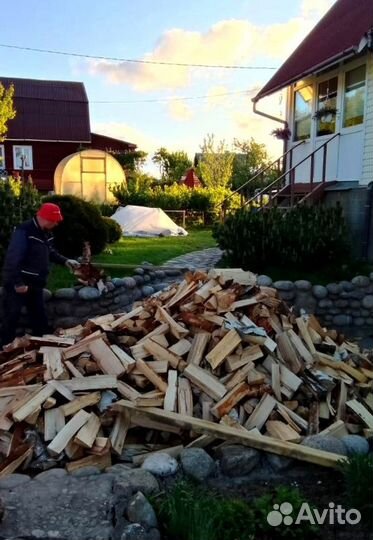 Дрова сухие колотые с доставкой