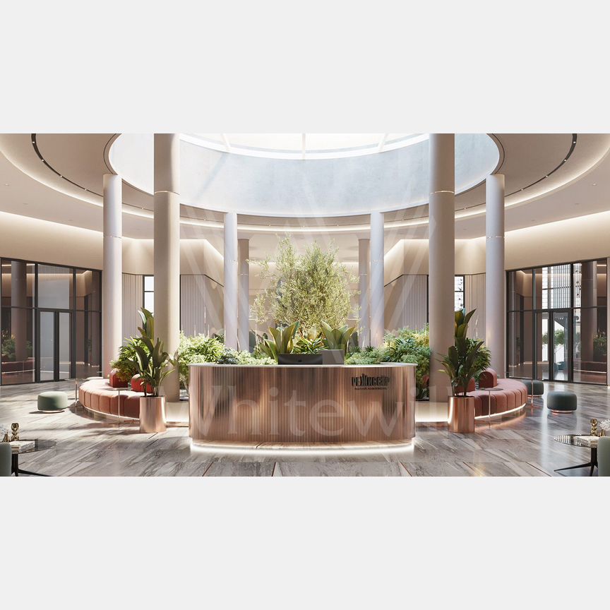 1-к. квартира, 55,5 м², 7/48 эт.