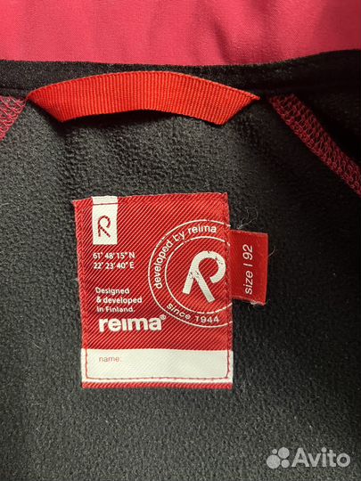 Куртка reima softshell 92 для девочки