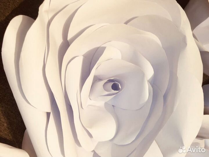 Цветы из бумаги для декора