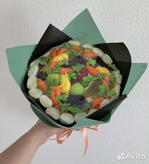 Съедобные Букеты из сладостей