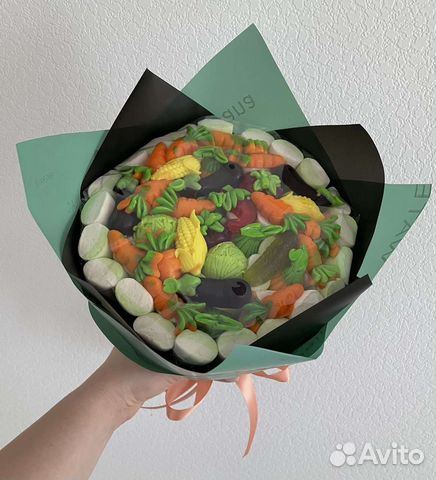 Съедобные Букеты из сладостей