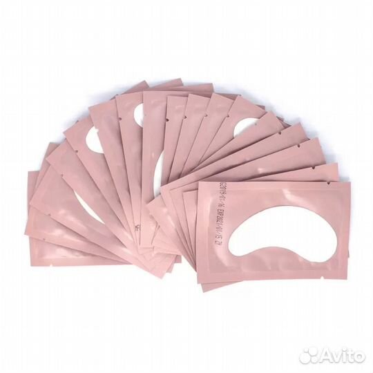 Патчи для наращивания ресниц, 50 пар