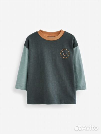 Футболки с длинным рукавом на мальчика. Next