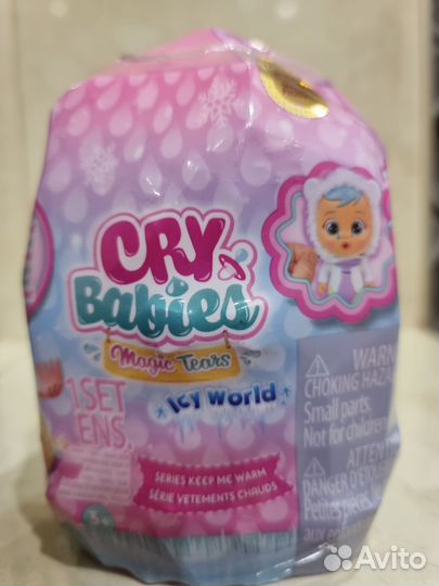 Кукла Kry Babies ледяной мир