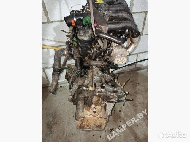 DW8 Двигатель к Citroen Berlingo, 2000 г. 1.9 л, д