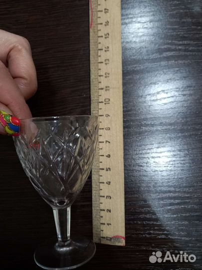 Фужеры,рюмки,стопки хрустальные СССР