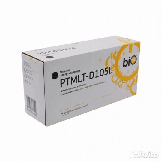 Картридж Samsung MLT-D105L, 2500 стр
