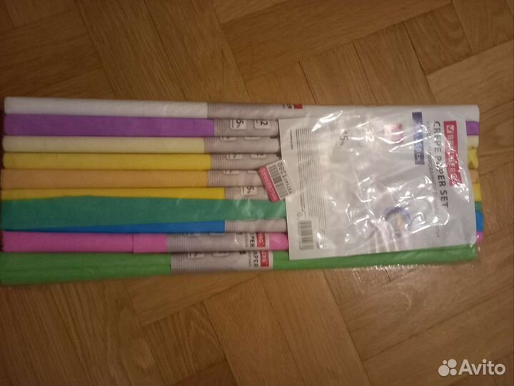 Набор крепированной бумаги