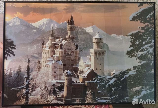 Картина под стеклом