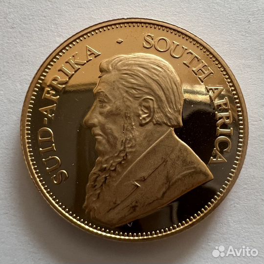 1/2 унции Крюгеранд 2004 год. Золотая монета