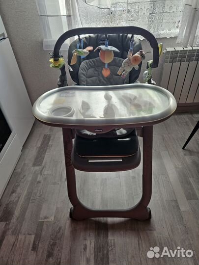 Стульчик для кормления chicco polly magic relax