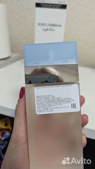 Ж. туалетная вода dolce&gabbana Light Blue