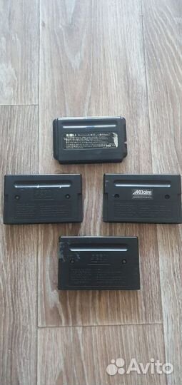 Sega mega drive 16bits картриджи