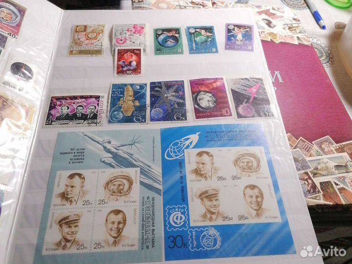 Марки космос