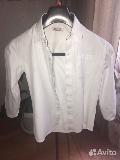 Рубашки на мальчика в школу размер 128