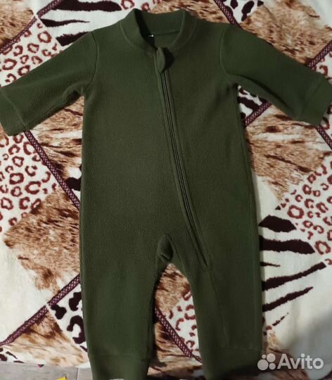 Флисовый комбинезон