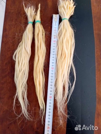 Волосы для наращивания блонд бу