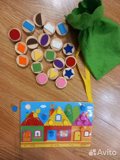 Развивающие игрушки/игры шнуровка, сортер, счеты