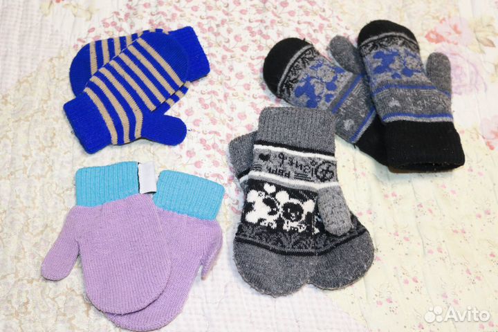 Варежки детские