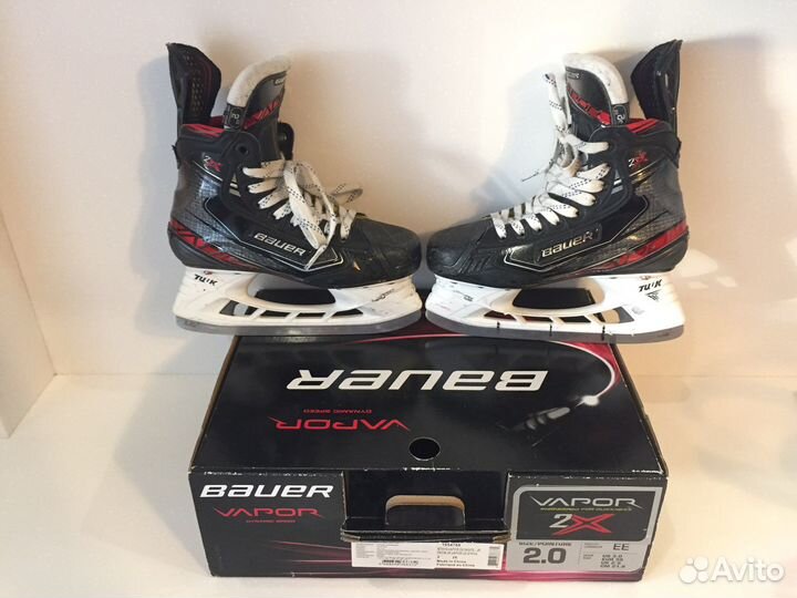 Коньки хоккейные bauer vapor 2X JR, EE