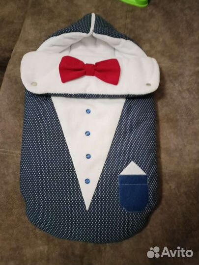 Конверт на выписку для мальчика весна осень