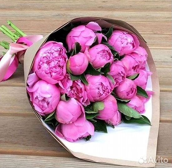 Пионы Розы Доставка